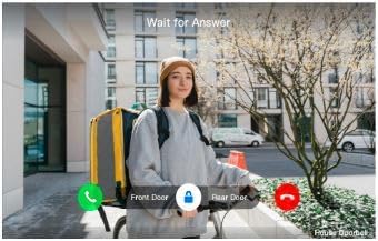 GBF Smart Video Door Phone & Doorbell Intercom System Kit,1080P HD, Smart Keypad, One 7" Touch Monitor (One 3rd gen IP Door Station PL963PMBL-POE and one Upgraded IP Indoor Monitor MR930)
