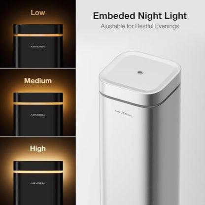 Airversa RDX Smart Waterless Essential Oil Diffuser for Large Room, Black