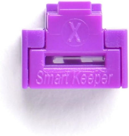 RJ45 Port Lock with Key - 10 Locks 1 Key (Purple)