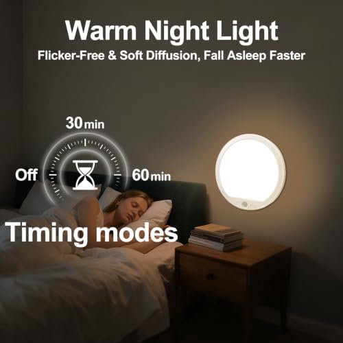 OSIDEN Rechargeable Motion Sensor Ceiling Light with Remote