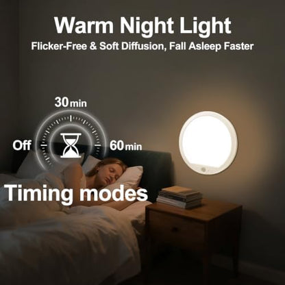 OSIDEN Rechargeable Motion Sensor Ceiling Light with Remote
