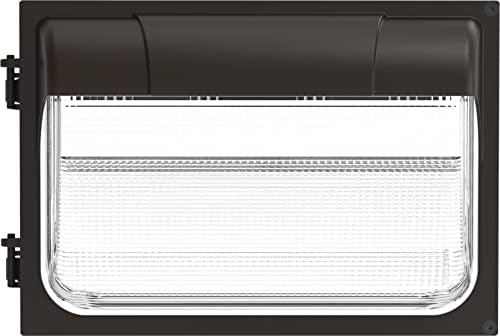 Lithonia Lighting 13" LED Wall Pack Outdoor Light, Adjustable Lumens