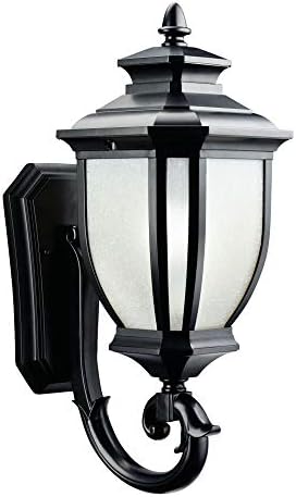 Kichler Salisbury Outdoor Wall Light, Black