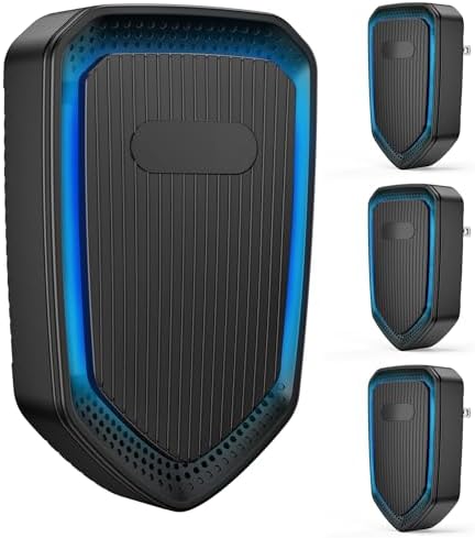 Plug In Negative Ion Air Purifiers Air Ionizers Quiet Air Freshener for Home Bedroom Office Basement - Portable Mini Air Cleaner Odor, Smoke, Dust, Pet Smell