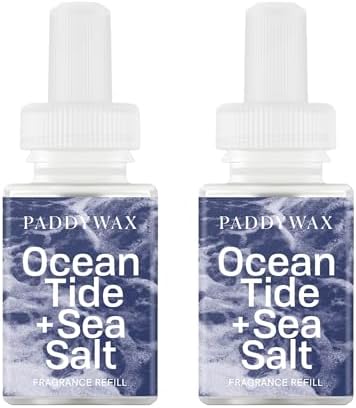 Pura x Paddywax Home Diffuser Refill, 2 Pack, Ocean Tide & Sea Salt