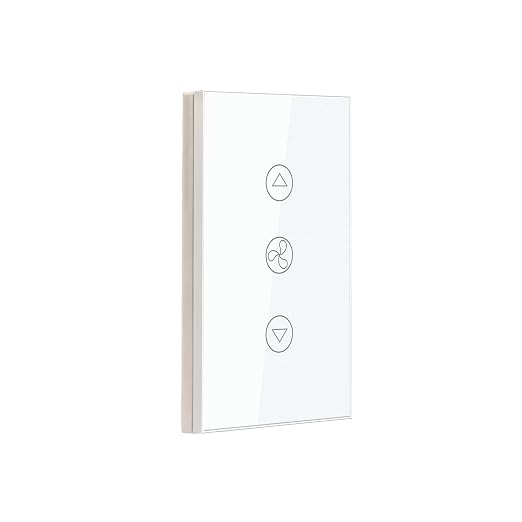 Smart Fan Switch Need Neutral Wire,White