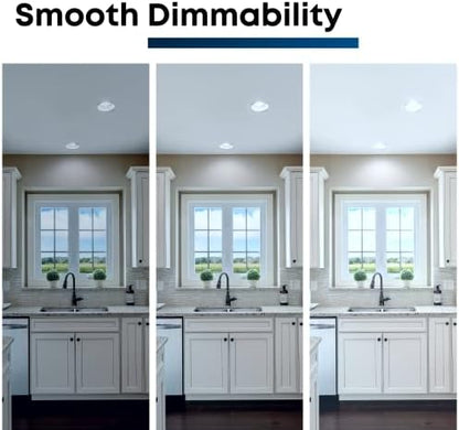 Feit Electric 4in LED Recessed Downlight with Night Light Mode, 50W Eq