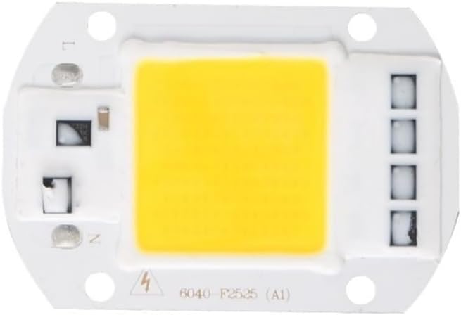 Fengyan Landscape lights LED COB Lamp Chip 10W 20W 30W 40W 50W AC 220V Smart IC LED Beads DIY For LED Floodlight Spotlight Cold White Warm White LED Street Lamp ( Color : Cold White , Size : 50W )