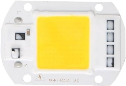 Fengyan Landscape lights LED COB Lamp Chip 10W 20W 30W 40W 50W AC 220V Smart IC LED Beads DIY For LED Floodlight Spotlight Cold White Warm White LED Street Lamp ( Color : Cold White , Size : 50W )