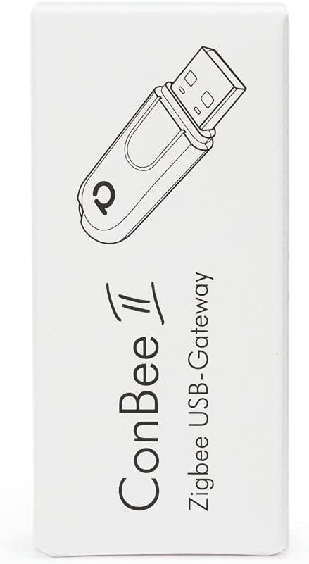 ConBee II - Universal Zigbee 3.0 USB Gateway, incl. deCONZ & Phoscon App, Home Automation, Home Assistant, ioBroker, Zigbee2MQTT