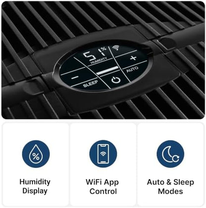 VENTA Humidifier AH515 Original Connect, 375 sq ft, WiFi App, Black