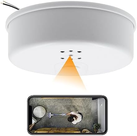 Security Camera, Hidden Spy Camera, WiFi Nanny Cam, No Audio