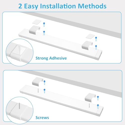 maylit Plug in Under Cabinet LED Light Bar, Ultra-Bright, Wired, 14 Inch