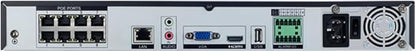 GW Security 12MP 4K 8 Channel NVR TAA & NDAA Compliant Network Video Recorder with Free Mobile App, 24TB Storage Capacity, No Monthly Fees (GW6808NP)