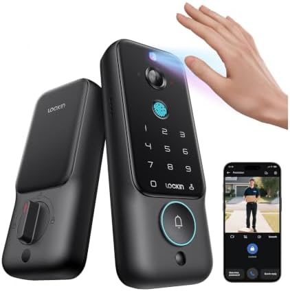 Lockin Veno Plus, All-in-One Smart Lock for Front Door