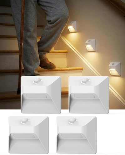 Motion Sensor Stair Lights, 365-Day Battery Life