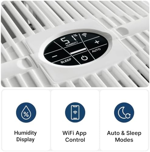 VENTA Humidifier AH510 Original Connect, 375 sq ft, WiFi App, White