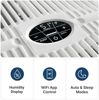 VENTA Humidifier AH510 Original Connect, 375 sq ft, WiFi App, White