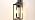 19" Large Black Outdoor Wall Lights, Waterproof Exterior Lighting Fixtures