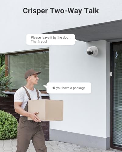 ANNKE 6MP PoE Security Camera Outdoor with Dual-Lens, 180° Filed of View