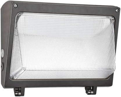 hykolity 120W LED Wall Pack Light with Dusk-to-Dawn Sensor, 12000LM 5000K