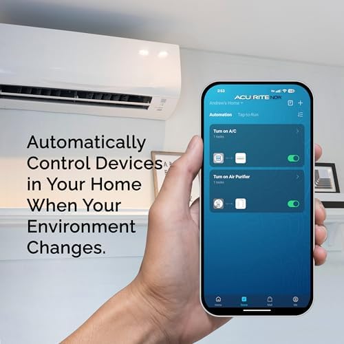 AcuRite (17017M) Smart Wi-Fi Indoor Comfort Meter for Temperature/Humidity