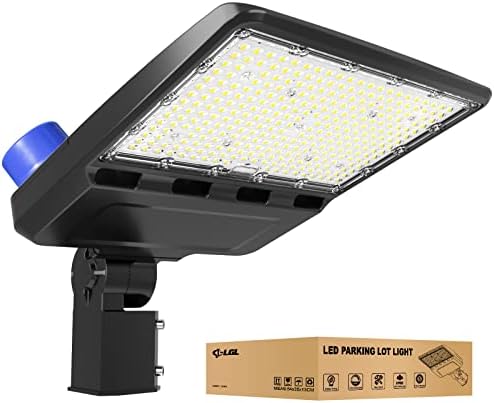 LED Parking Lot Light 150W 21000LM 5000K, Commercial Outdoor Area Lighting