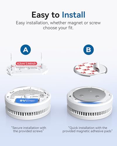 SITERWELL Smoke Detector, 10 Year Product Life Fire Alarm