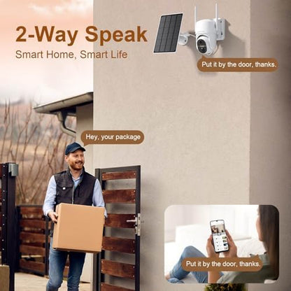 HOSAFE.COM Security Cameras Wireless Outdoor, 2K HD Color Night Vision