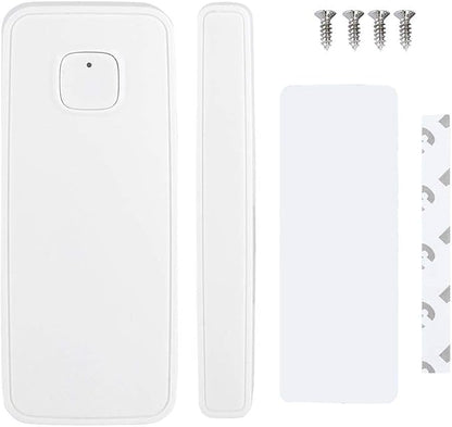Smart Home Security Alarm System with App Control, Works with Home Assistan | 2.4GHz WiFi Door Window Sensor, Magnetic Detector with Phone Alert, for and Smart Home Automation