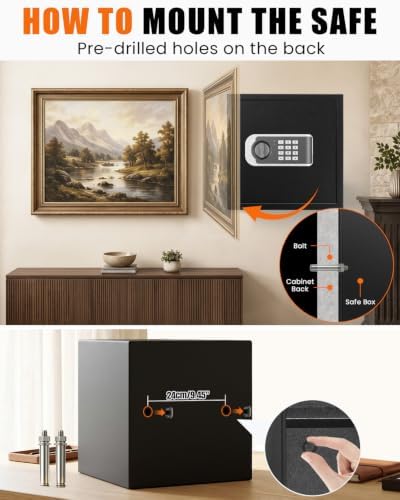 𝐔𝐩𝐠𝐫𝐚𝐝𝐞𝐝 𝟐𝟎𝟐𝟔 Fireproof Safe 𝟏𝟕𝟎𝟎°𝐅 𝟑𝟓-𝐌𝐢𝐧 Protection