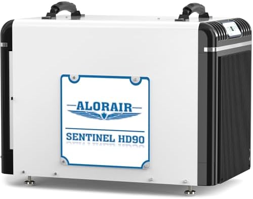 ALORAIR 198 Pints Crawlspace Dehumidifier for Commercial, Sentinel HD90