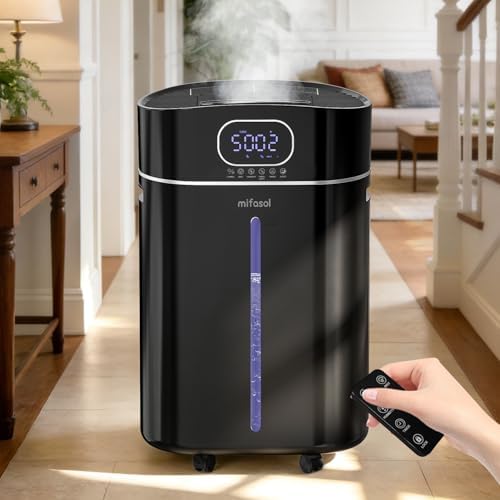 4.2Gal/16L Cool and Warm Mist Humidifier for Large Room 1500 sq ft