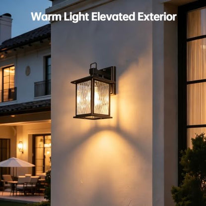 Dusk to Dawn Porch Light, Oil-Rubbed Bronze Outdoor Light Fixture