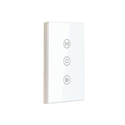 Smart Roller Shutter Switch,Need Neutral Wire,White
