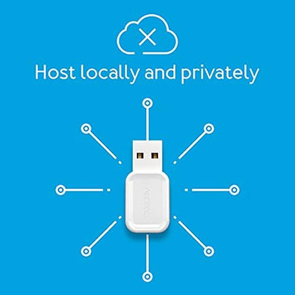 Aeotec Z-Stick 7 Plus, Zwave Plus USB to Create Z-Wave hub, Gateway Controller with 700 Series ZWave, SmartStart and S2, Works with Raspberry Pi 4, Compatible with Home Assistant
