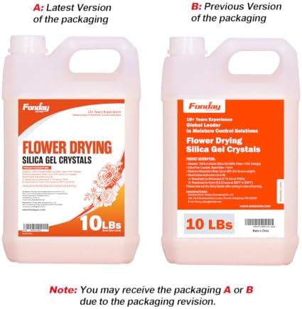 10LBS Fonday Silica Gel Flower Drying Crystals for Bouquet Preservation