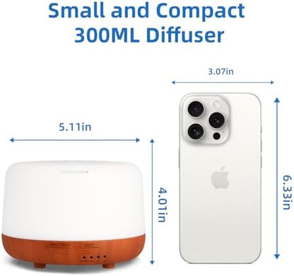 SPLITSKY 300ml Aromatherapy Diffuser with Remote Control and Auto Shut-Off