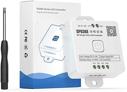 SEZO SP636E Single Color Music Bluetooth SPI LED Controller