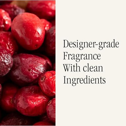 Pura & Becki Owens Home Scent Refill - Smart Home Air Diffuser Fragrance - Long-Lasting Premium Fragrance per Refill - Household Essential - Clean Diffuser Fragrance - 2 Pack, Candied Cranberry