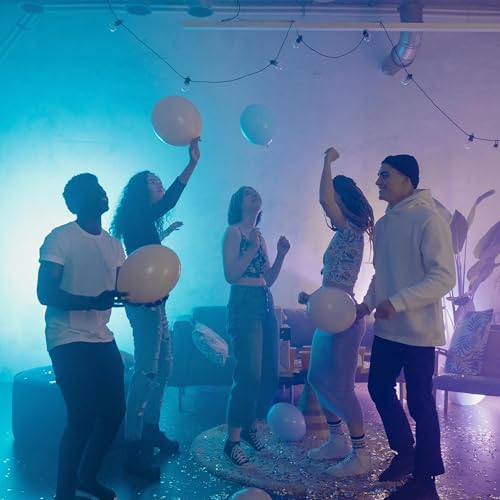 Feit Electric A19 LED Party Light Bulb, RGB Color Changing, E26 Base