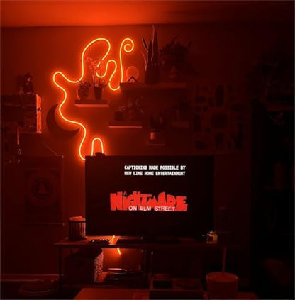 iNextStation 12V Orange LED Strip Lights 16.4FT, Flexible Silicone Neon Rope Light, Waterproof, Cuttable, Dimmable & Linkable, for Cabinet, Ceiling, Wall, Bedroom, Kitchen, Garage (No Adapter)
