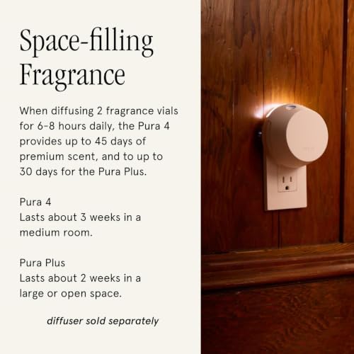 Pura x Studio McGee Home Diffuser Refill, 2 Pack, Violet Fig