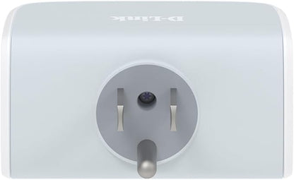 D-Link PM-01M Wi-Fi Smart Plug, Aquila PRO AI & Matter Supported, Compact Design, 15A/1800W Max, Energy Monitoring, Easy Bluetooth Setup, Works with Alexa & Google Home, Flame-Retardant, UL Certified