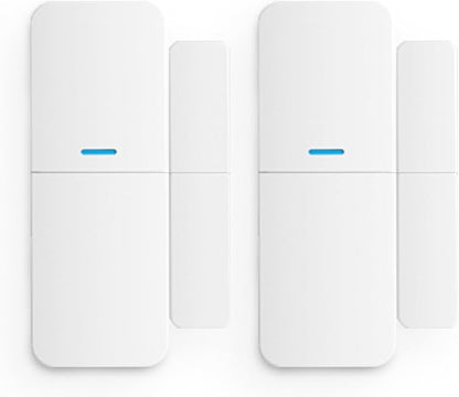 Door and Window Sensor 2 Pack - Window & Door Protection, Sends Alerts, Triggers Siren, Indoor Use Only - Hub Required
