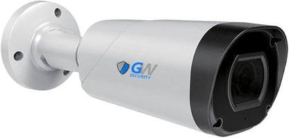 GW Security 8MP 4K Security Camera System with AI Face/Human/Vehicle Detection, 8 Channel DVR and 8 x 8MP Outdoor/Indoor HD-TVI Coaxial CCTV Bullet Camera, Smart AI Alert & Playback