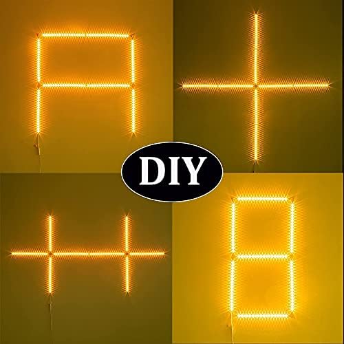 WOBANE Under Cabinet Lighting Kit,8PCS 12 inch Led Light Bars,WarmWhite