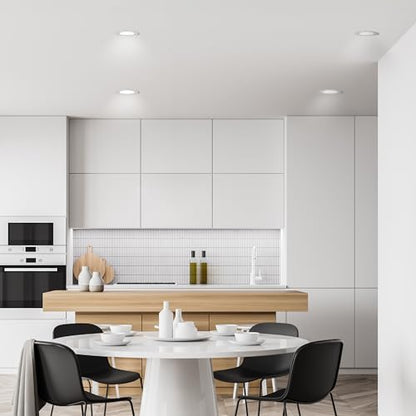 Feit Electric 5/6in Smart Recessed Downlights, 75W Eq, 1000 Lumens, 8 Pack