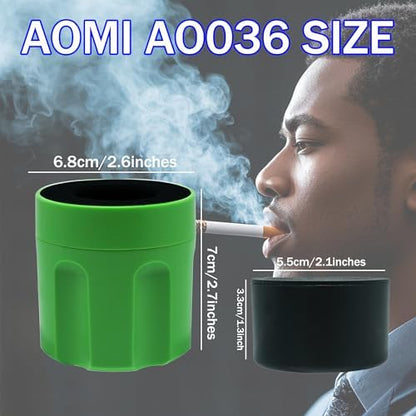 Personal Smoke Air Filter to Trap Odor & Smell, Green Smoke Filter
