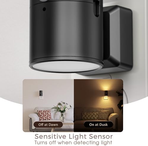 Briignite Motion Sensor Night Light, Motion Activated Plug in Night Lights